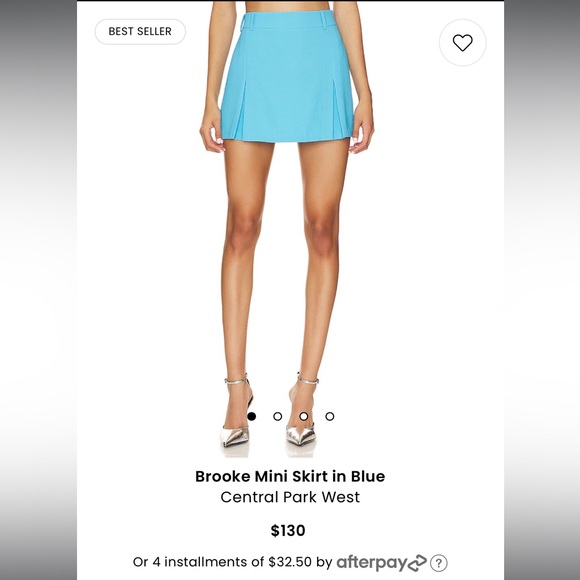 Central Park West Brooke Vest & Mini Skirt - Picture 3 of 4